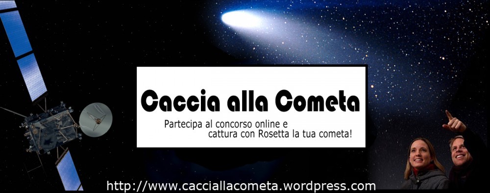 caccia alla cometa